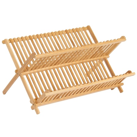 Interdesign iDesign Brown Bamboo Dish Drying Rack 41950
